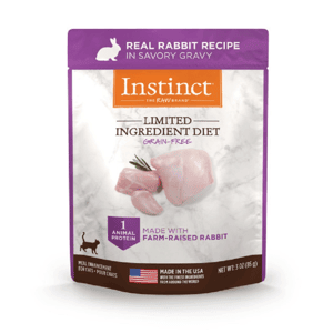 Nature s Variety Instinct Wet Cat Food Limited Ingredient Diet Real Rabbit Recipe 3oz (718185) pet shop