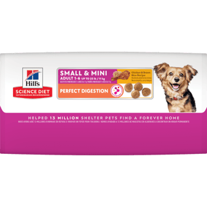Hills 狗糧 完美消化系列 小型及迷你成犬1-6配方 雞肉與糙米 3.5lbs (608520) (圖片4)