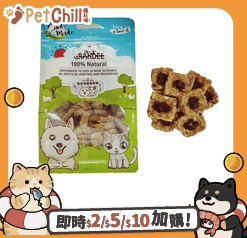 GRANDEE 貓零食 GRANDEE 香港製造 天然風乾小食 紫薯燕麥雞肉 50g (貓犬用)