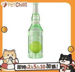 HelloDOG 玩具嚴選 耐咬磨牙狗狗發聲酒瓶 1件 (顏色隨機) (圖片4)