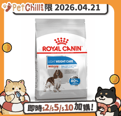 Royal Canin Royal Canin 狗糧 法國皇家狗糧 加護系列 中型犬體重控制加護配方 中型犬 體重控制加護配方 12kg (3053300) (賞味期限 2026.04.21)