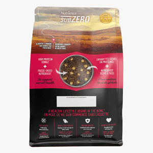 Nutrience SUBZERO 無穀物貓糧 全貓配方 凍乾脫水鮮牛肝配紅肉及海魚 4lbs 1.8kg (C2907C) (紅黑) (圖片3)