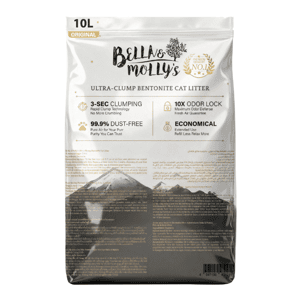 Bella & Molly's貝莉 極速超結團高級礦物貓砂 原味 10L (圖片3)