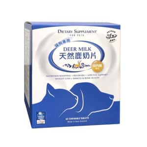 Petrum360 寵樂氏 Petrum 寵樂氏 紐西蘭天然鹿奶片 60粒