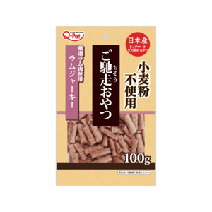 日本Q-Pet 日本Q-Pet 狗小食 御馳走 羊肉切條 100g (KQ2304) 100g 正面圖