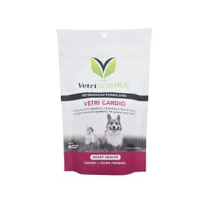 貓咪保健用品 VetriScience 貓犬用 心血管保健咀嚼片 45粒 (09PK602.045)