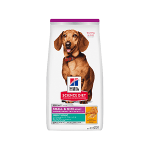 Hills 狗糧 小型成犬完美體態 Adult Small & Mini Perfect Weight 4lb (3821) (新舊包裝隨機發貨) (圖片3)