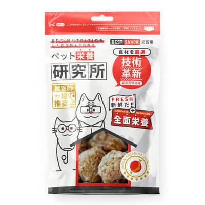 Pet Lab 嚴選貓狗零食 凍乾小食 脫水牛肉丸 30g