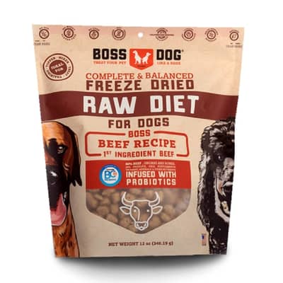 Boss Dog 犬用主食凍乾 牛肉配方 12oz (02400)