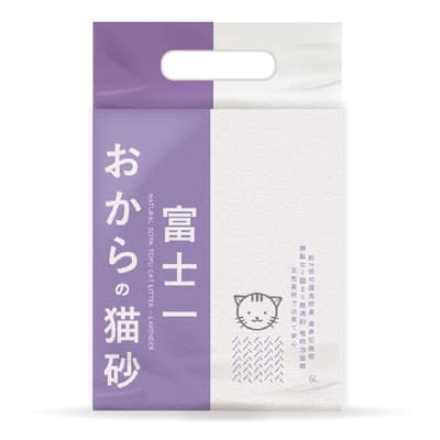 富士一 天然極簡日常 3.0 豆腐貓砂 薰衣草味 6L - 原裝行貨