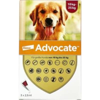 Advocate for Dogs 10-25kg Large 3p