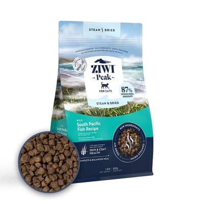 ZiwiPeak 貓糧 微蒸風乾系列 野生南太平洋魚 食譜 800g (ZSCF)