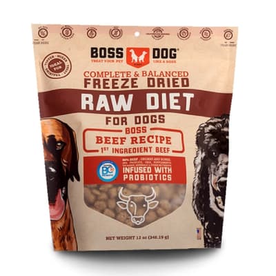 Boss Dog 犬用主食凍乾 牛肉配方 12oz (02400)