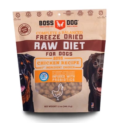 Boss Dog 犬用主食凍乾 雞肉配方 12oz (02405)