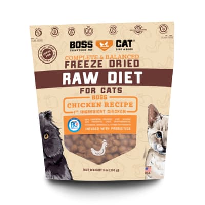 Boss Cat 貓用主食凍乾 生雞肉配方 9oz (02700)