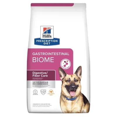 Hills Prescription Diet Dog Food GI Biome Digestive Care Original 16lbs (604198)