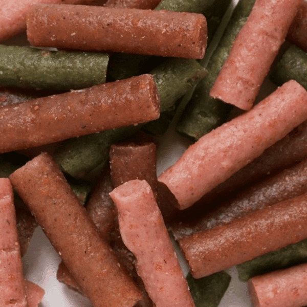 DoggyMan 日本狗零食 雞肉野菜軟條 80g (圖片3)