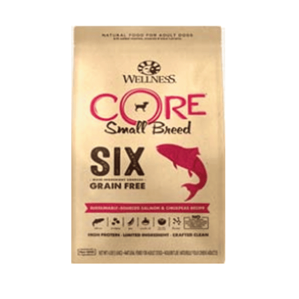 WELLNESS CORE 狗糧 SIX 無穀物單一蛋白質抗敏配方 細粒 三文魚 4lb (88009) (停售) (圖片1)