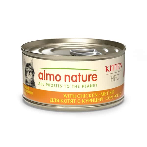 Almo Nature HFC 幼貓罐頭 天然系列 雞肉 70g (9105) (圖片1)