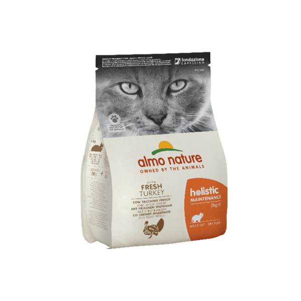 Almo Nature Holistic 貓糧 成貓糧新鮮火雞肉 2kg (627) (新舊包裝隨機發貨) (圖片1)