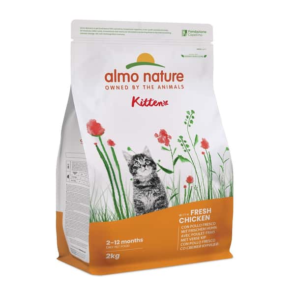 Almo Almo Nature Holistic 幼貓糧 新鮮雞肉 2kg 2kg 正面圖