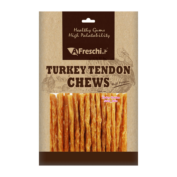 A Freschi Srl 狗零食 Natural Turkey 火雞筋棒 150g (犬用) (AFK204) (圖片1)
