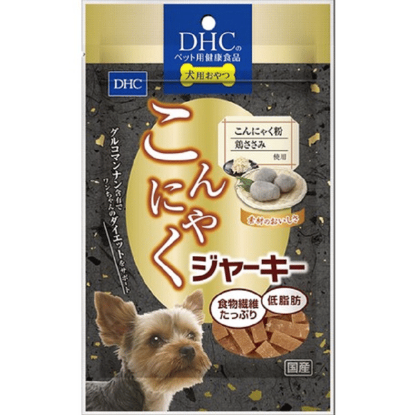 DHC DHC 狗零食 日本製魔芋低脂肪&食物纖維配方 100g 100g  正面圖
