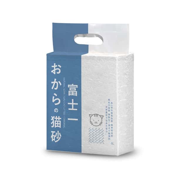 Fuji One Natural Soya Tofu Cat Litter (Original) 6L - Original Licensed (圖片1)