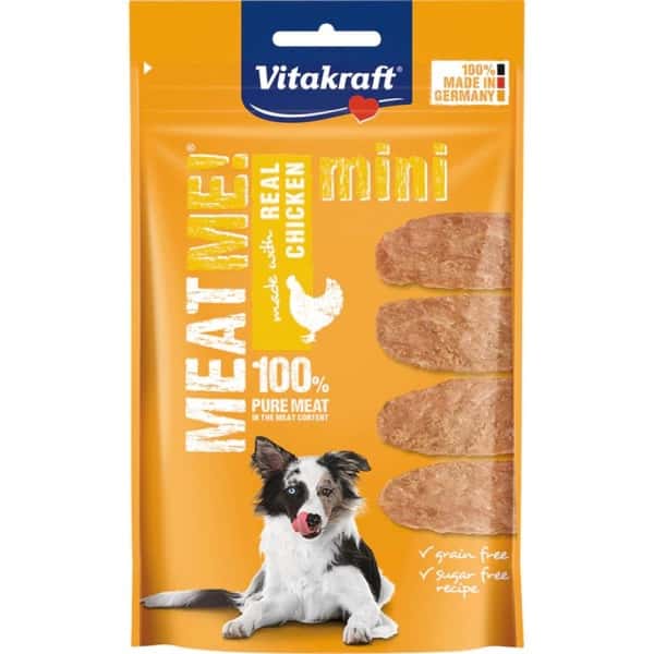 Vitakraft Vitakraft MEAT ME系列 低脂肉片 雞肉 60g 60g 正面圖