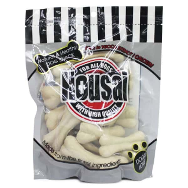 Housai 狗零食 潔齒骨 牛奶味 大20支 (998833B) (圖片1)