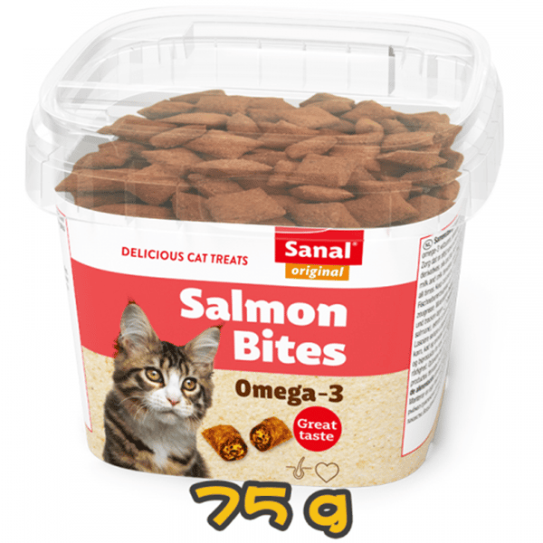 Sanal 貓零食 美毛纖體香脆 75g (粉紅色) (SAN5752) (圖片1)