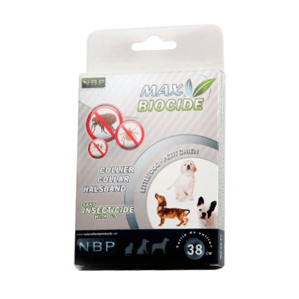 Max Biocide 小型犬用香茅驅蚤頸帶 38cm 黑色 (NW956600) (圖片1)