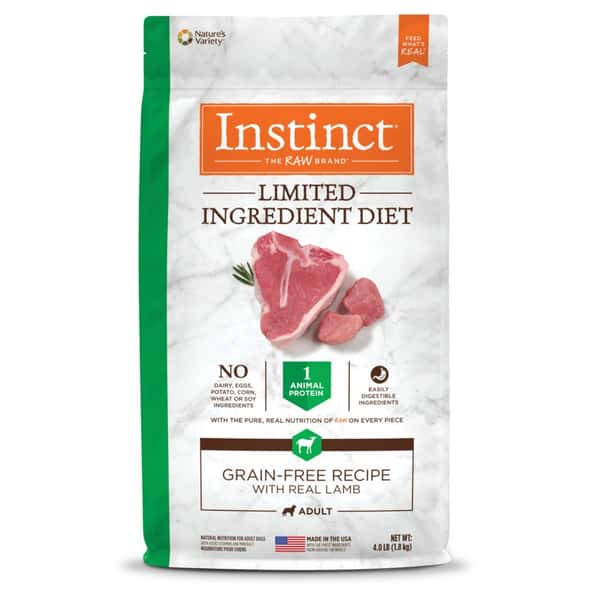 Instinct 狗糧 無穀物單一蛋白系列 羊肉 20lb (658450) (圖片1)