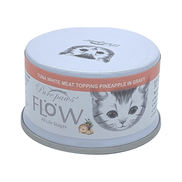 Pure paws 高湯貓罐頭 吞拿魚+菠蘿 80g (PPF13) (圖片1)