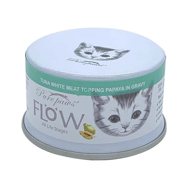Pure paws 高湯貓罐頭 吞拿魚+木瓜 80g (PPF11) (圖片1)