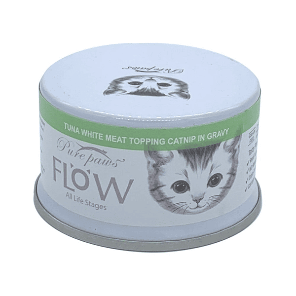 Pure paws 高湯貓罐頭 吞拿魚+貓薄荷 80g (PPF03) (圖片1)
