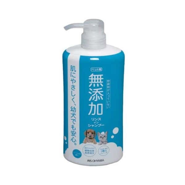 日本IRIS 日本IRIS 無添加洗護合一寵物沐浴露 MRS-600 600ml 600ml  正面圖