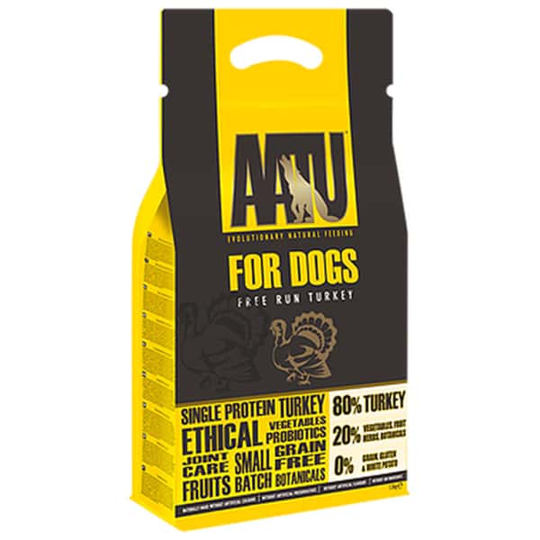 AATU AATU 狗糧 無穀物單一蛋白系列 放養火雞肉配方 10kg 10kg  正面圖
