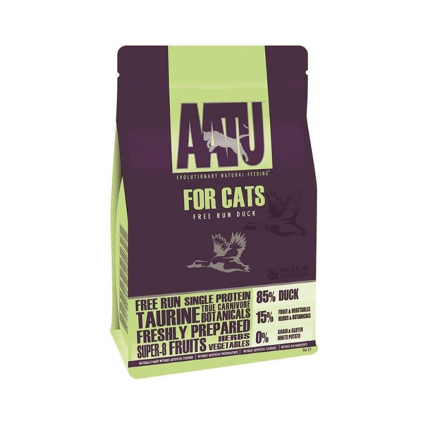 AATU 貓糧 無穀物單一蛋白系列 放養鴨肉配方 3kg (ATDC3) (圖片1)