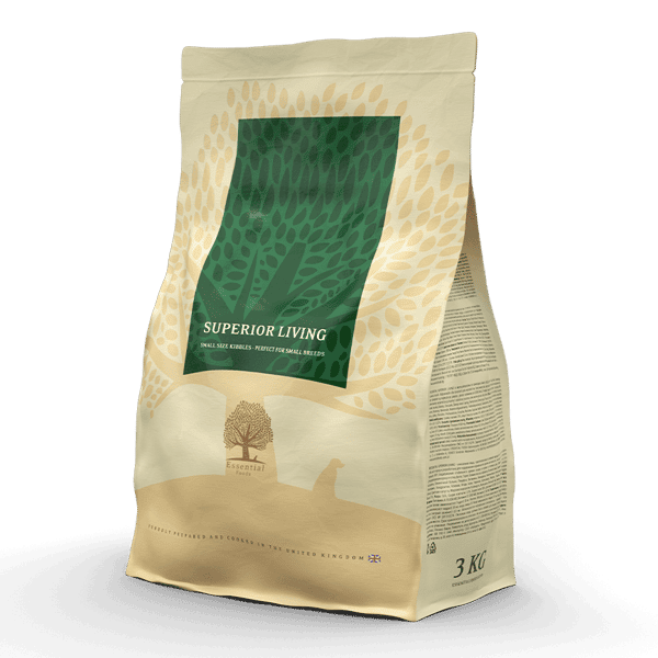 Essential Essential Foods 易膳 狗糧 完美品質生活 Superior Living 3kg 3kg 正面圖