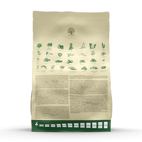 Essential Essential Foods 易膳 狗糧 完美品質生活 Superior Living 3kg 3kg 正面圖