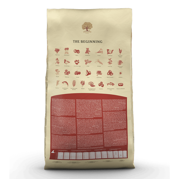 Essential Essential Foods 易膳 狗糧 小型幼犬 起步 The Beginning Small Breed 12kg 12kg 正面圖