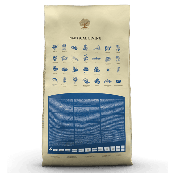 Essential Essential Foods 易膳 狗糧 完美海洋生活 Nautical Living 10kg 10kg 正面圖