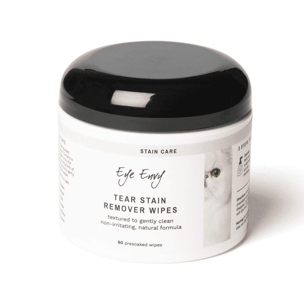 Eye Envy Tear Stain Remover Wipes 去漬水添加清潔棉 60片 (貓用) (EN23) (圖片1)