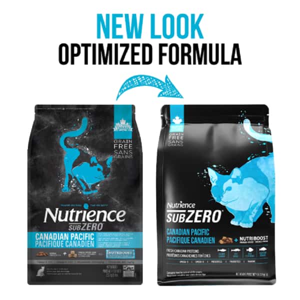 Nutrience Nutrience SUBZERO 無穀物貓糧 全貓配方 凍乾脫水鮮三文魚及鯡魚配七種魚 4lbs 1.8kg 4lb 正面圖