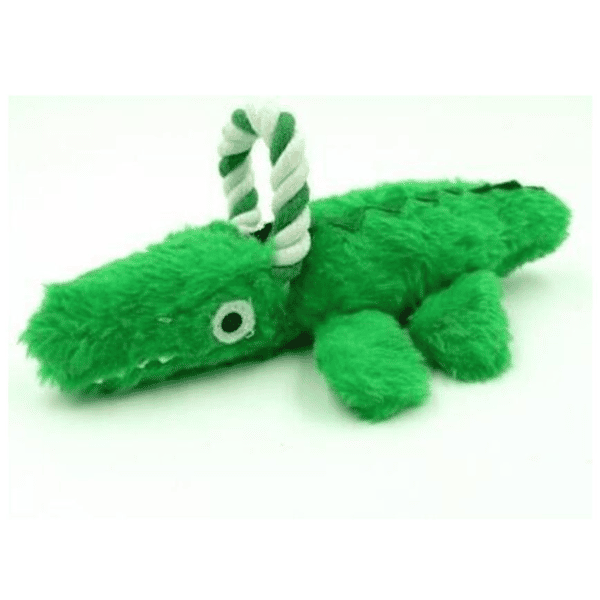 Billipets 狗玩具 粗綿繩玩具 鱷魚 20cm (NS-7362B) (圖片1)