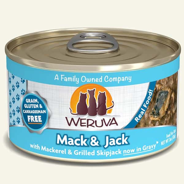 WeRuVa WeRuVa 貓罐頭 主食罐 野生鯖魚及鰹魚 156g 156g 正面圖