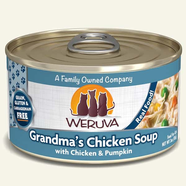 WeRuVa WeRuVa 貓罐頭 主食罐 雞湯、無骨及去皮雞胸肉、南瓜 156g 156g 正面圖