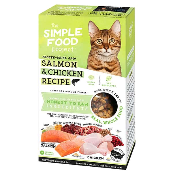 The Simple Food Project 全貓糧 凍乾脫水系列 三文魚及雞 1.5lbs (SFP202) (圖片1)