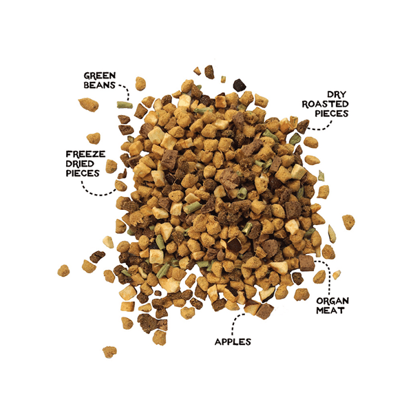 The The Simple Food Project 全犬狗糧 凍乾脫水系列 鴨及鱒魚 1.5lbs 5lb  背面圖